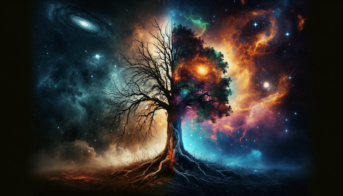 Obsah obrázku strom, Vesmír, Astronomický objekt, hvězda

Popis byl vytvořen automaticky