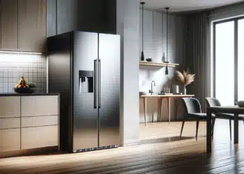 Elegantní moderní lednička