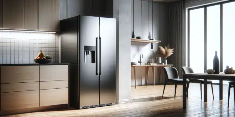 Elegantní moderní lednička
