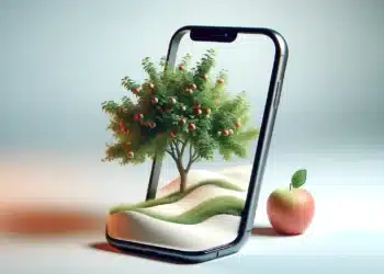 DALL-E 3: Apple tree