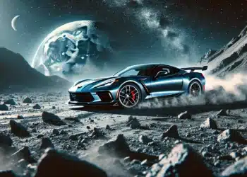 DALL-E 3: Space car