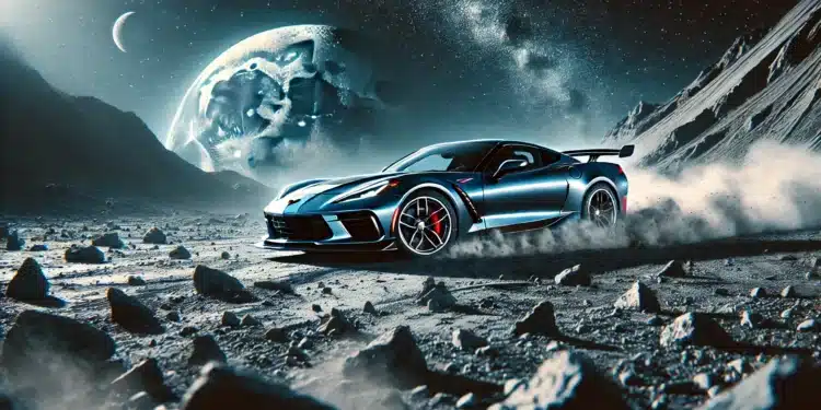 DALL-E 3: Space car
