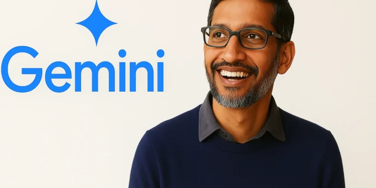 Gemini Sundar Pichai
