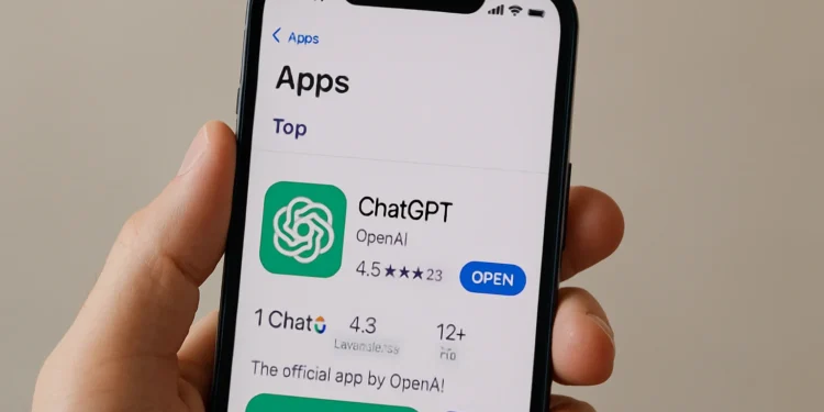 ChatGPT na Iphone