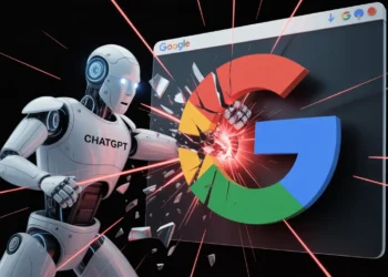 Návštěvnost z Google vs ChatGPT
