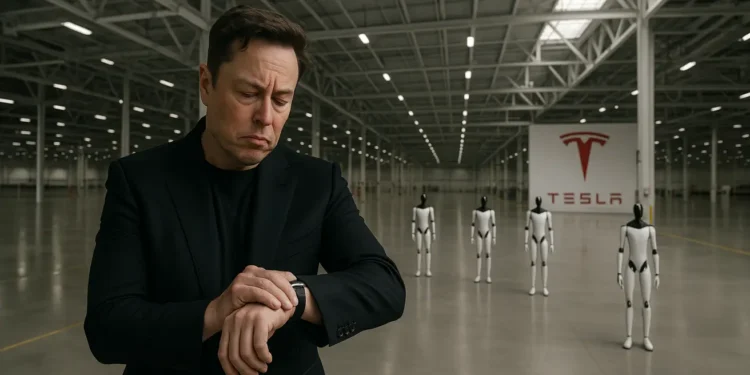 Tesla má problém s výrobou robotů Optimus
