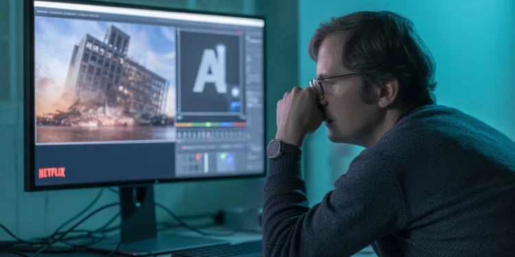 Netflix AI vizuální efekty