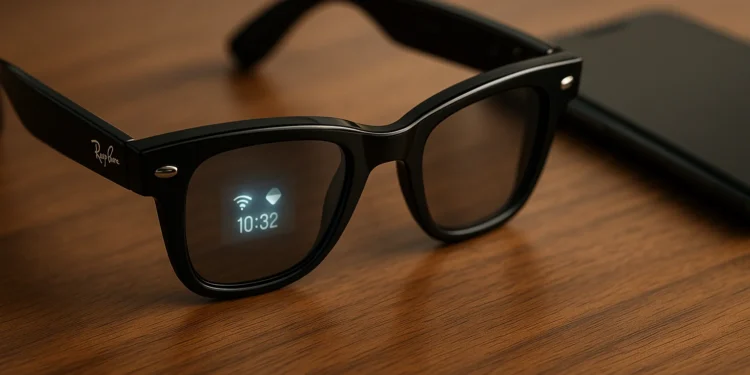 Meta ukázala AI brýle Ray-Ban s displejem