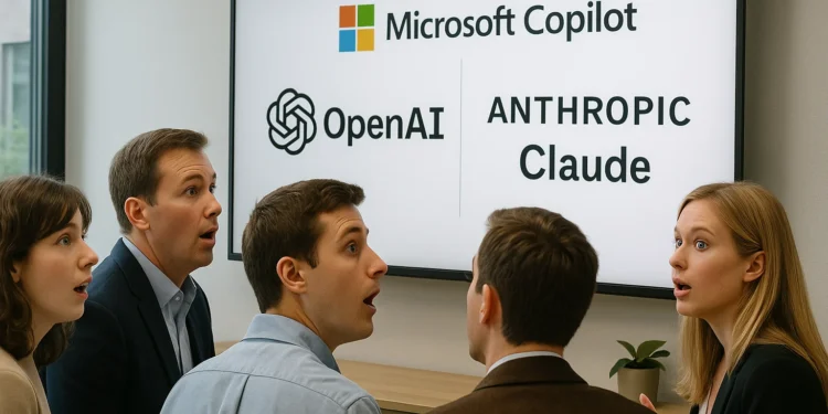 Microsoft Copilot získává modely Anthropic Claude