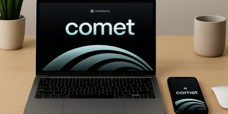 AI prohlížeč Perplexity Comet je zdarma