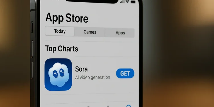 Aplikace Sora téměř dorovnala start ChatGPT