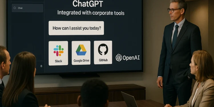 ChatGPT nově chápe firemní data díky OpenAI