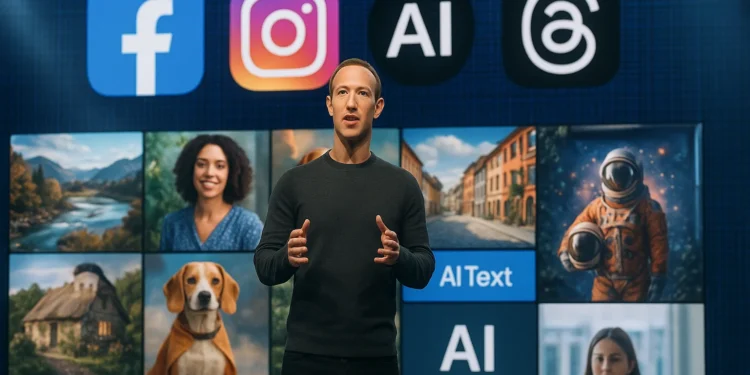 Zuckerberg: Sociální sítě zaplaví AI obsah
