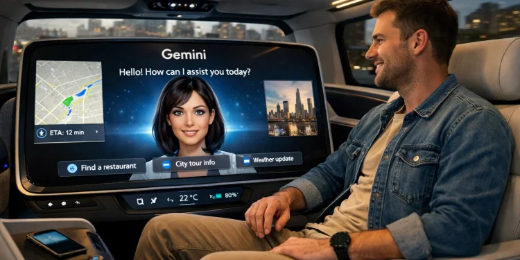 AI asistent míří do robotaxíků