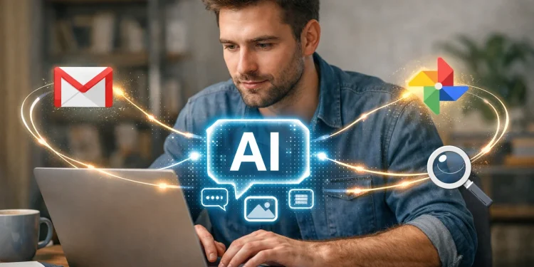 AI Gemini propojí e-maily, fotky i vyhledávání