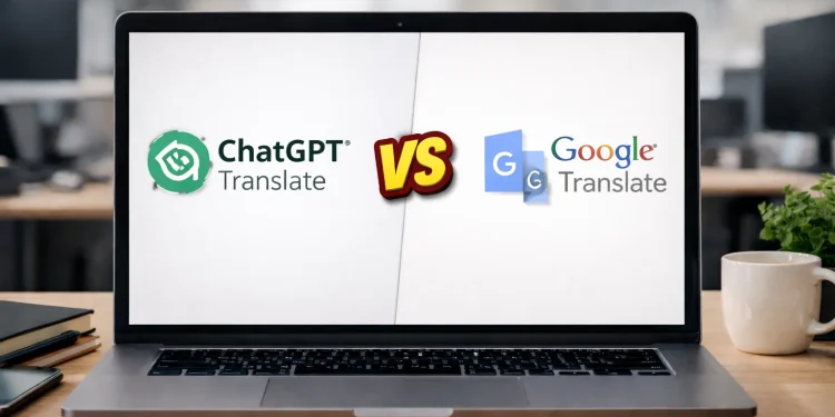 ChatGPT Translate chce konkurovat Google Translate