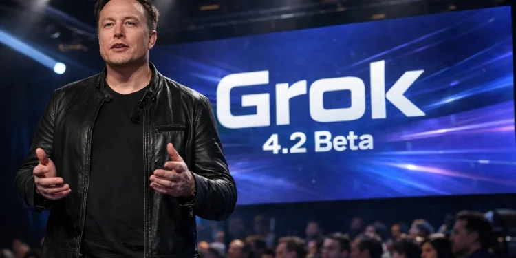 Elon Musk spouští Grok 4.2 s týdenními upgrady