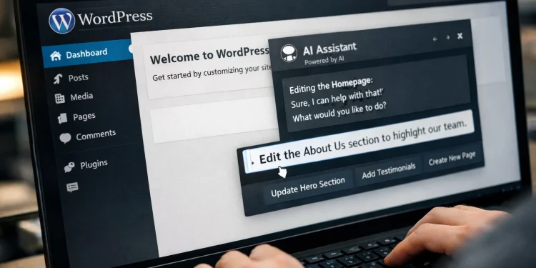 WordPress spouští vlastního AI asistenta