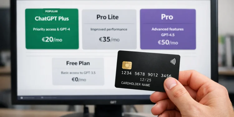 OpenAI chystá nový tarif ChatGPT Pro Lite
