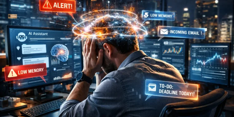 Umělá inteligence způsobuje zaměstnancům přetížení mozku, firmy počítají ztráty