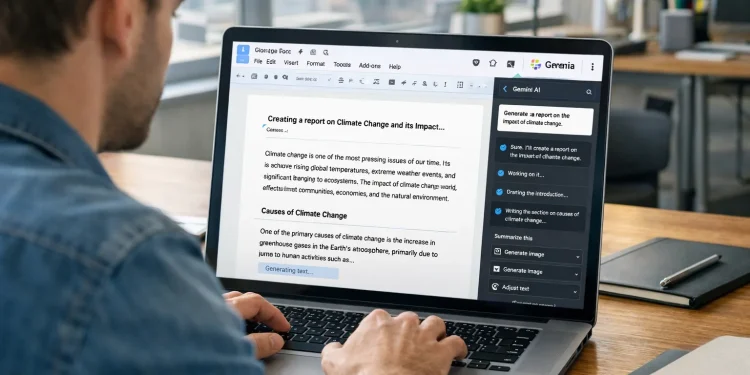 Umělá inteligence Gemini vylepšuje práci v Google Workspace